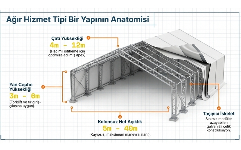 Depo Çadırı Fiyatları ve Üretici Seçimi 18 Depo Çadırı Kurulum Süreci