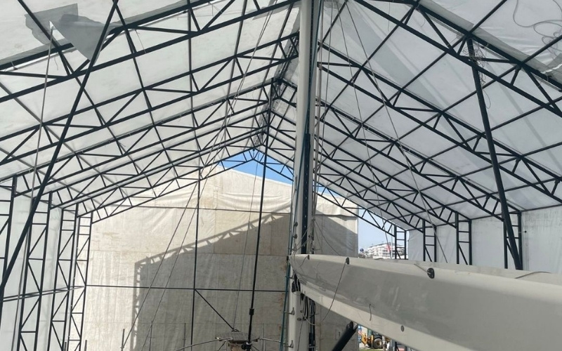 DRY Çadır Endüstriyel Çadır Yalıtımı için Kurulum Protokolü
