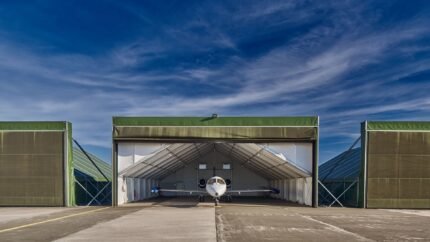 hangar için çadırlar
