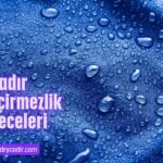 Su geçirmeyen çadırlar