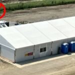 Yangına ve Suya Dayanıklı Depo Çadırı