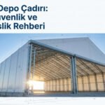 1000 m² Depo Çadırı Üretimi