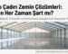 Depo Çadırı Beton Zemin Şart mı