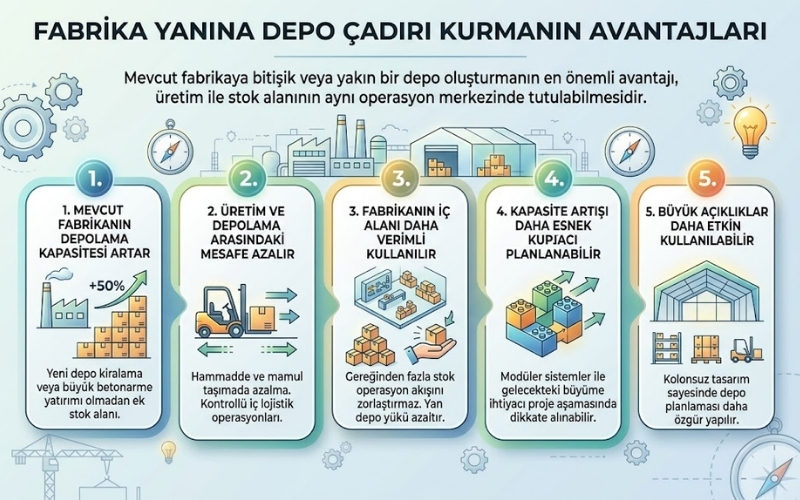 Fabrika Yanına Depo Çadırı Kurulur mu? 26 Fabrika Yanına Depo Çadırı Kurmanın Avantajları (1)