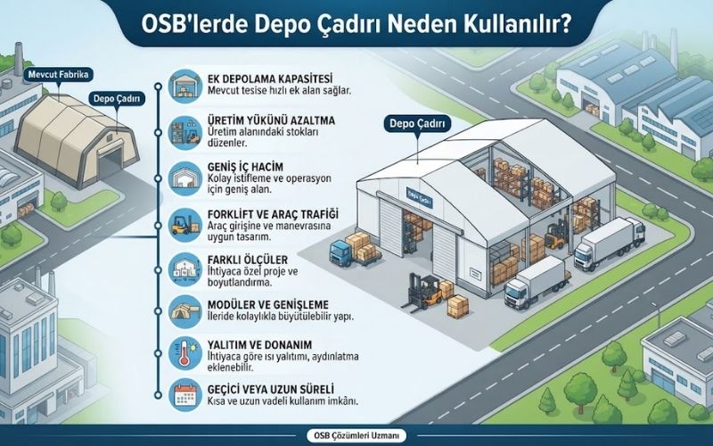 OSB Depo Çadırı