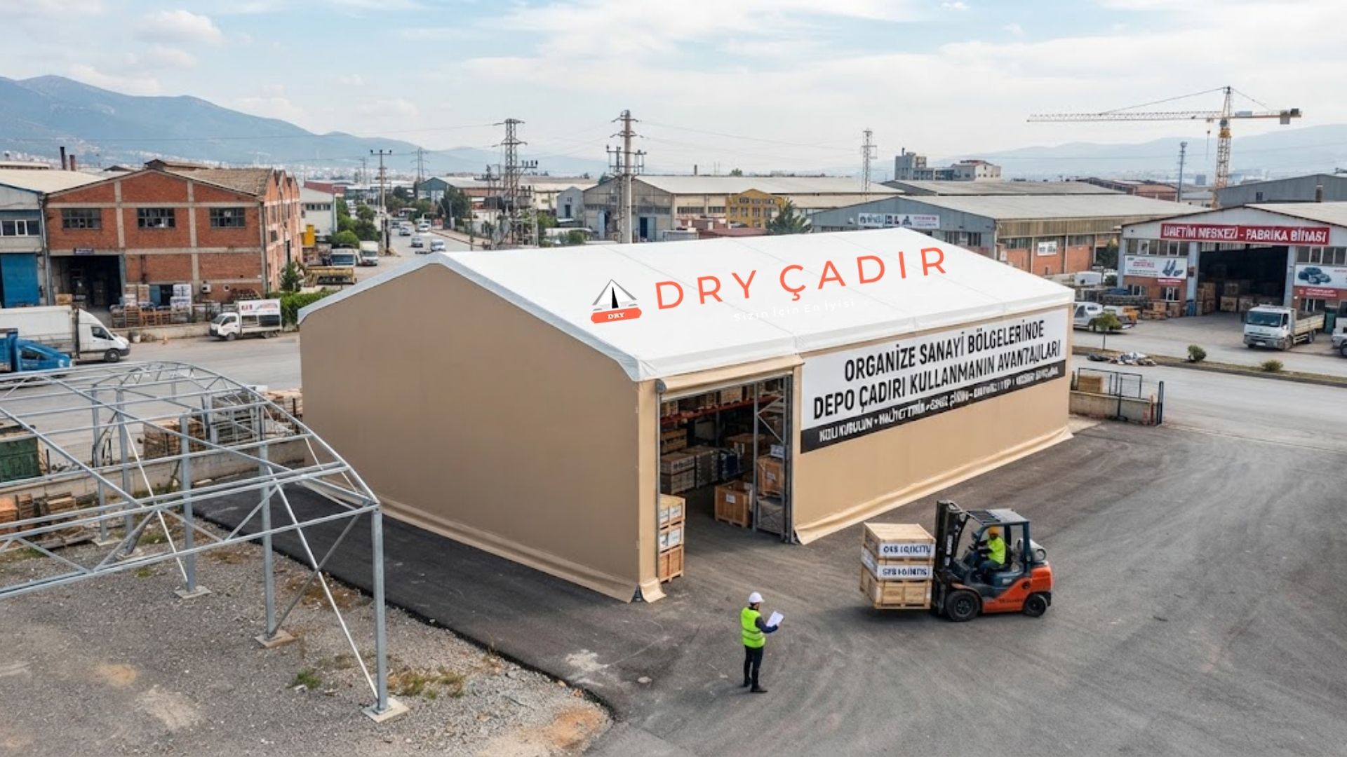 OSB depo çadırı